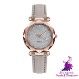 Starry Sky Leather Women’s Watch