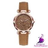 Starry Sky Leather Women’s Watch