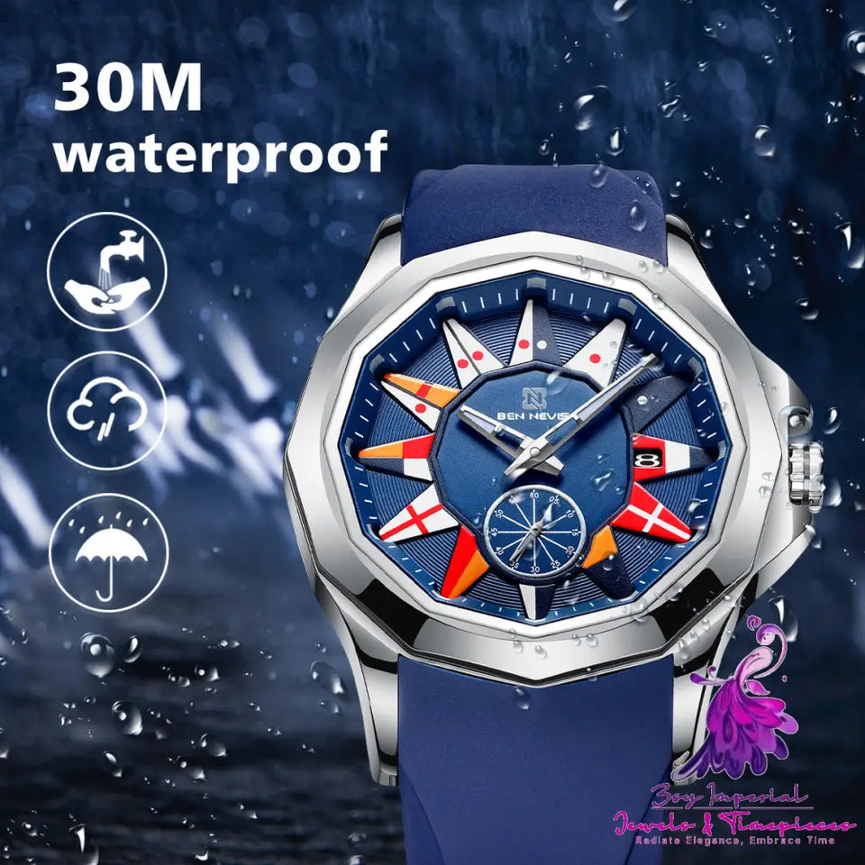 Luminous Waterproof Casual Sports Watch for Men