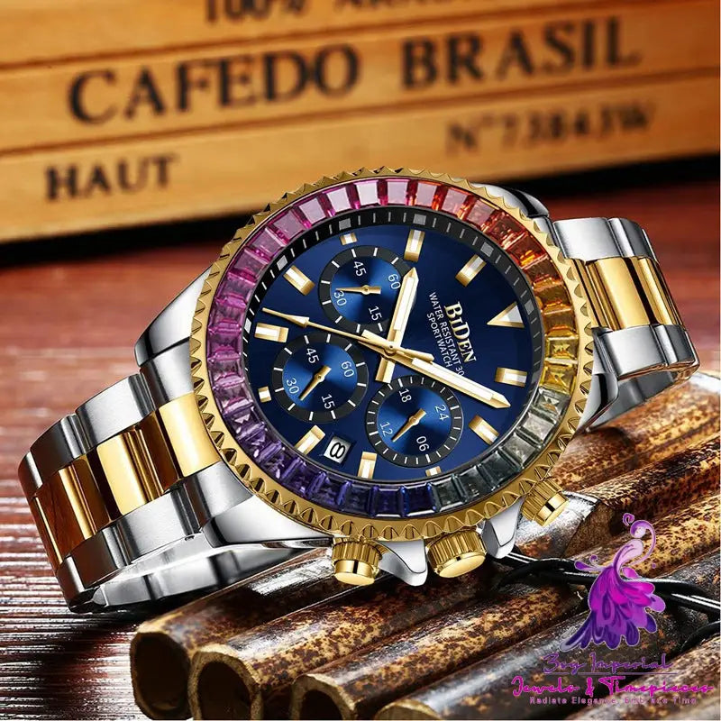 Waterproof Casual Men’s Quartz Watch