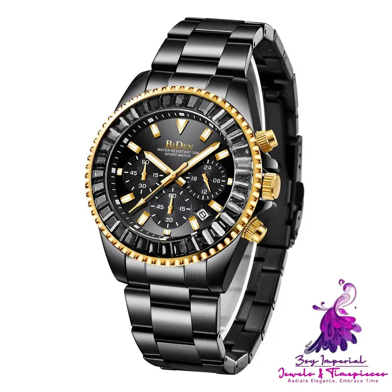 Waterproof Casual Men’s Quartz Watch