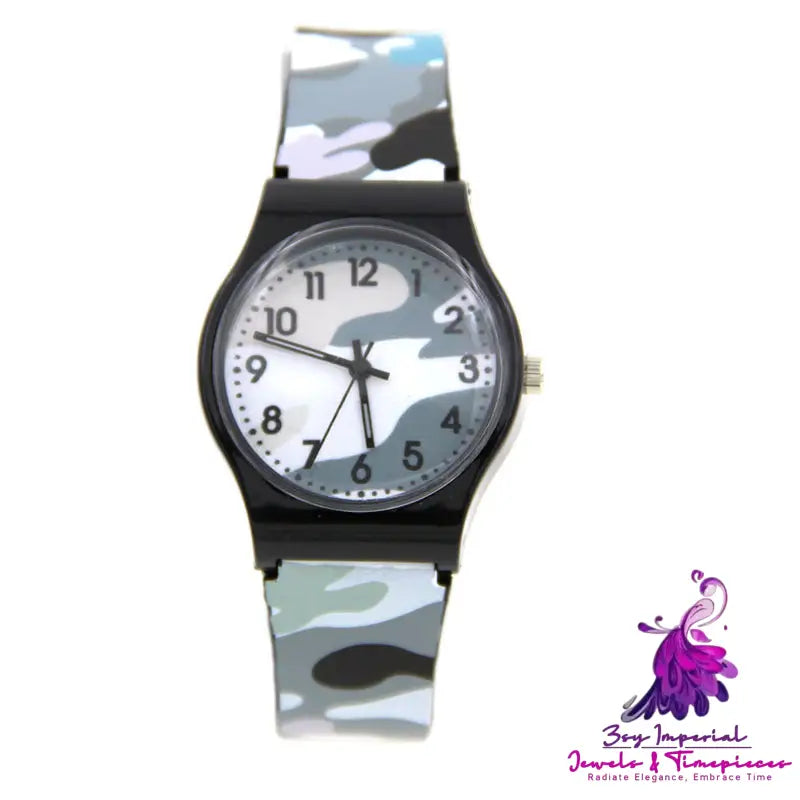 Casual Quartz Plastic Watches