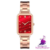 Casual Square Fashion Women’s Quartz Watch