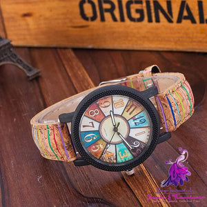 Vintage Leather Women’s Quartz Watch