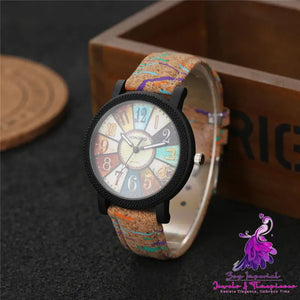 Vintage Leather Women’s Quartz Watch