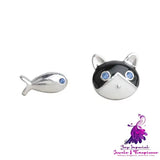 Catfish Stud Earrings