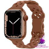 Cat’s Eye Hollow Silicone Watch Strap