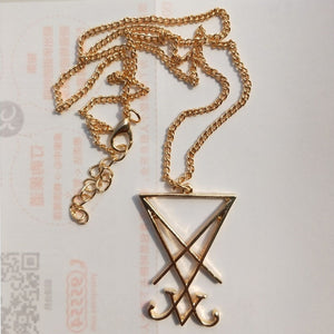 Geometric Mysterious Necklace