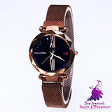 Lazy Magnet Ladies Star Watch