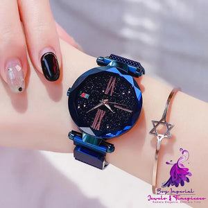 Lazy Magnet Ladies Star Watch