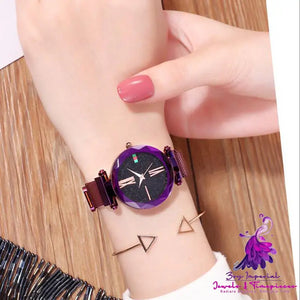 Lazy Magnet Ladies Star Watch