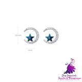 Star Sterling Silver Earrings