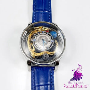 Sapphire Round Celestial Quartz Watch