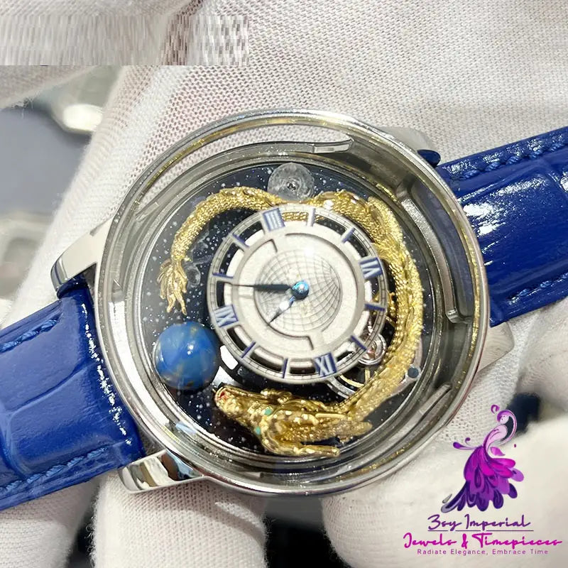 Sapphire Round Celestial Quartz Watch