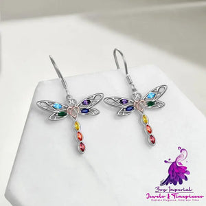 Celtic Dragonfly Earrings