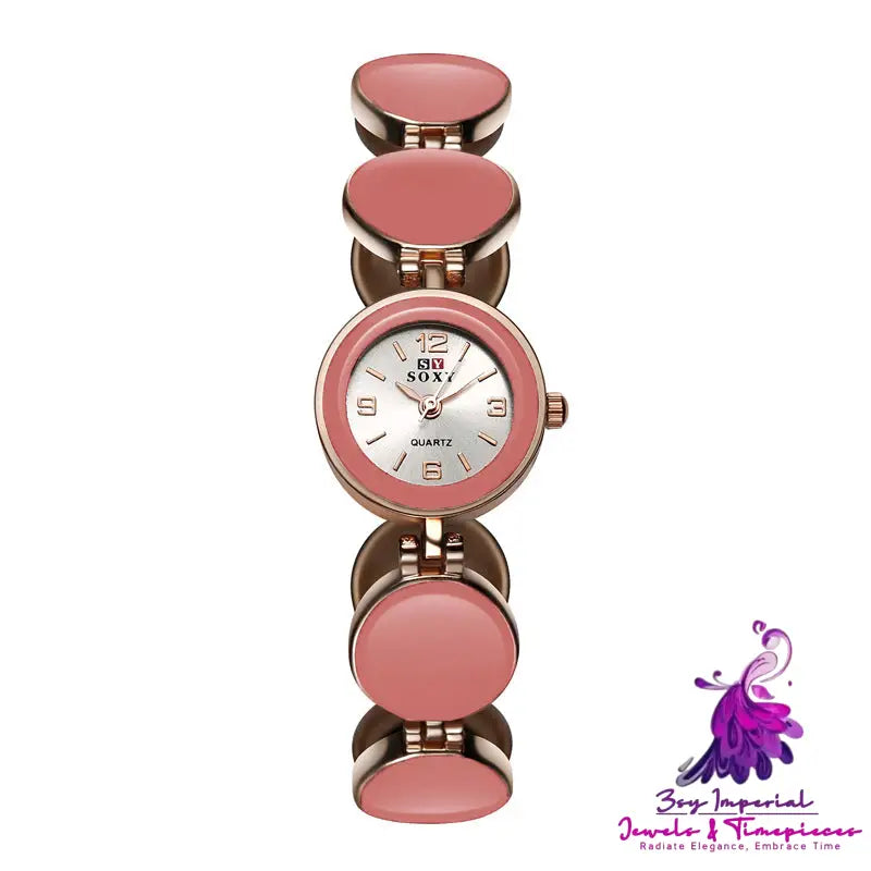 Stylish Ceramic Girls’ Bracelet Watch