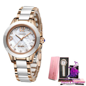 Ceramic Exquisite High-end Ladies Watch