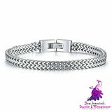 Stainless Steel Charm Bracelet