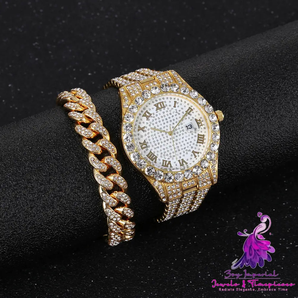 Hip Hop Chain Diamond Fashion Watch