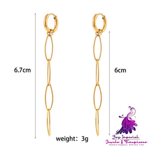 Simple Fashion Personality Popular Ear Chain Ornament