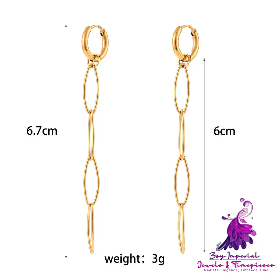 Simple Fashion Personality Popular Ear Chain Ornament