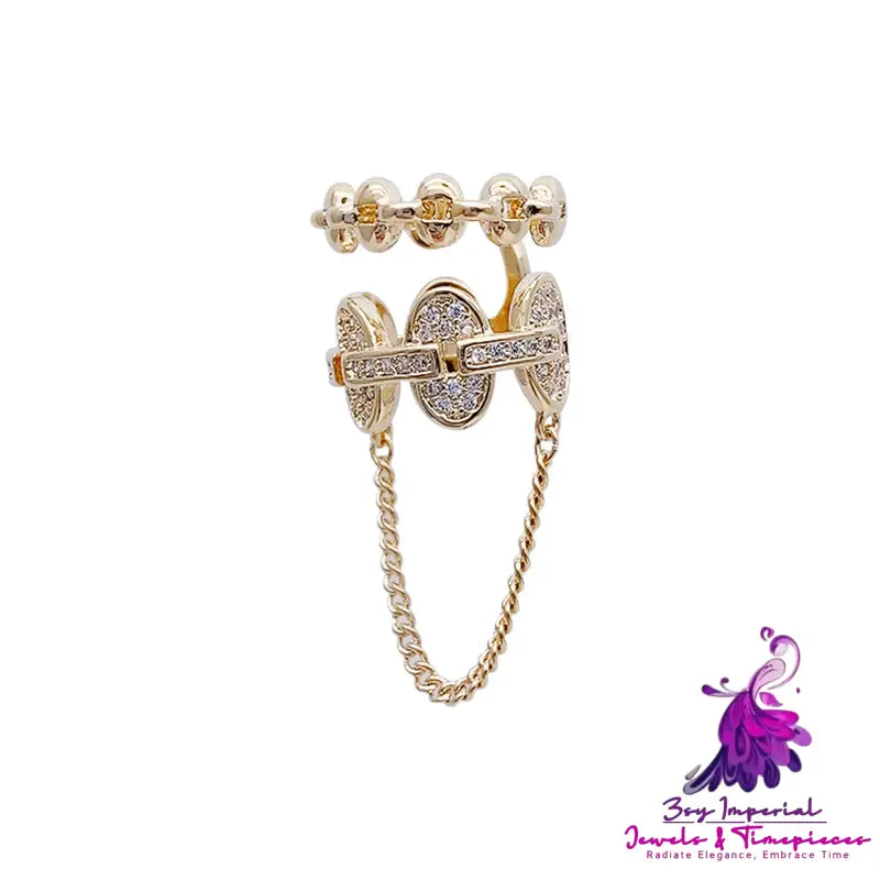 Sensational Chain Tassel Ear Clip