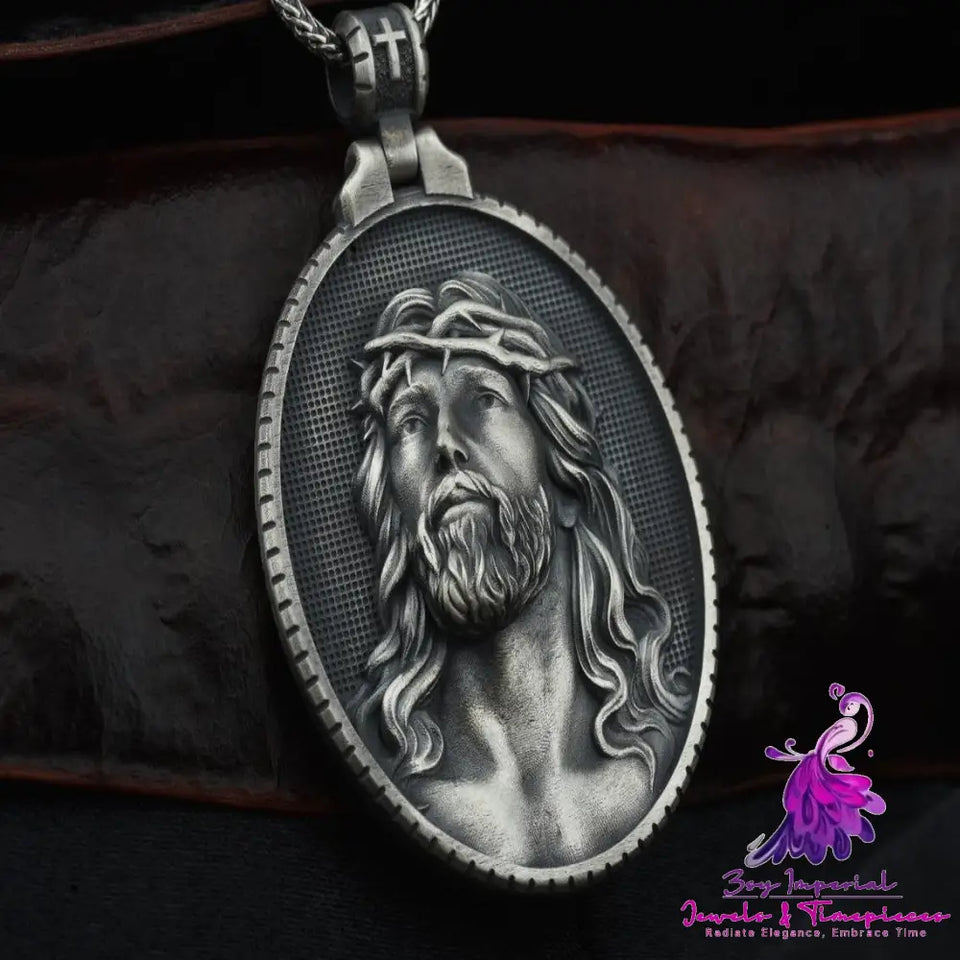 Character Savior Head Necklace