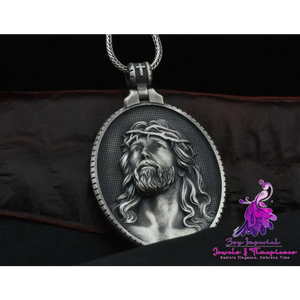 Character Savior Head Necklace