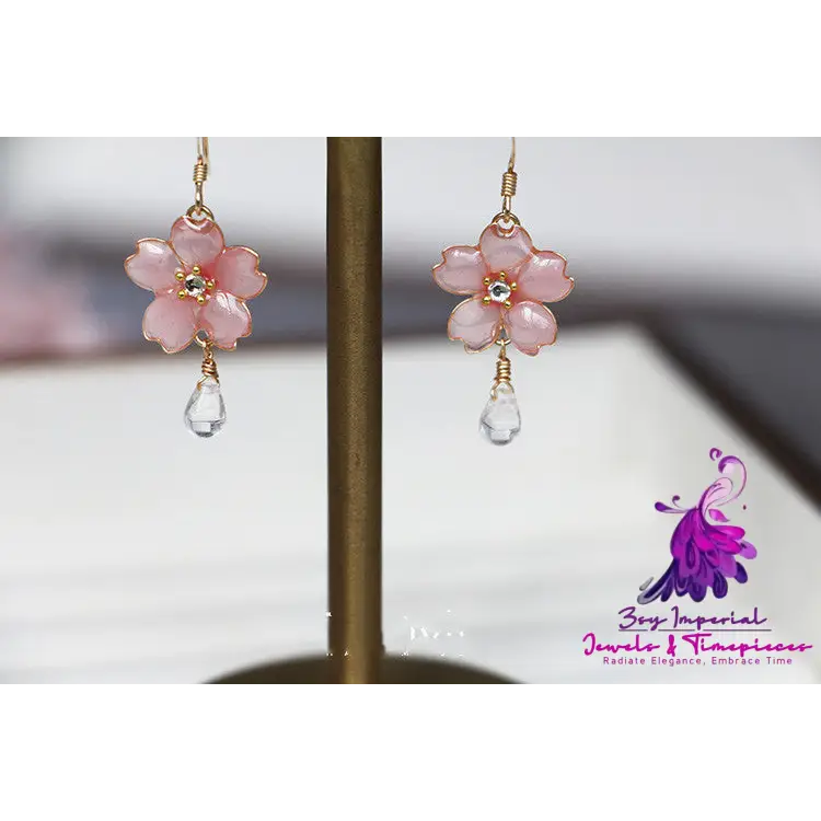 Cherry Blossom Mismatch Earrings