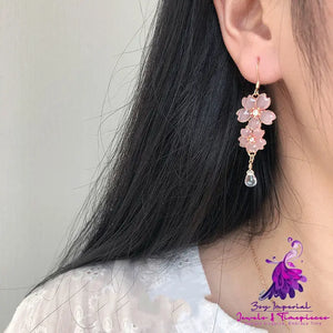 Cherry Blossom Mismatch Earrings