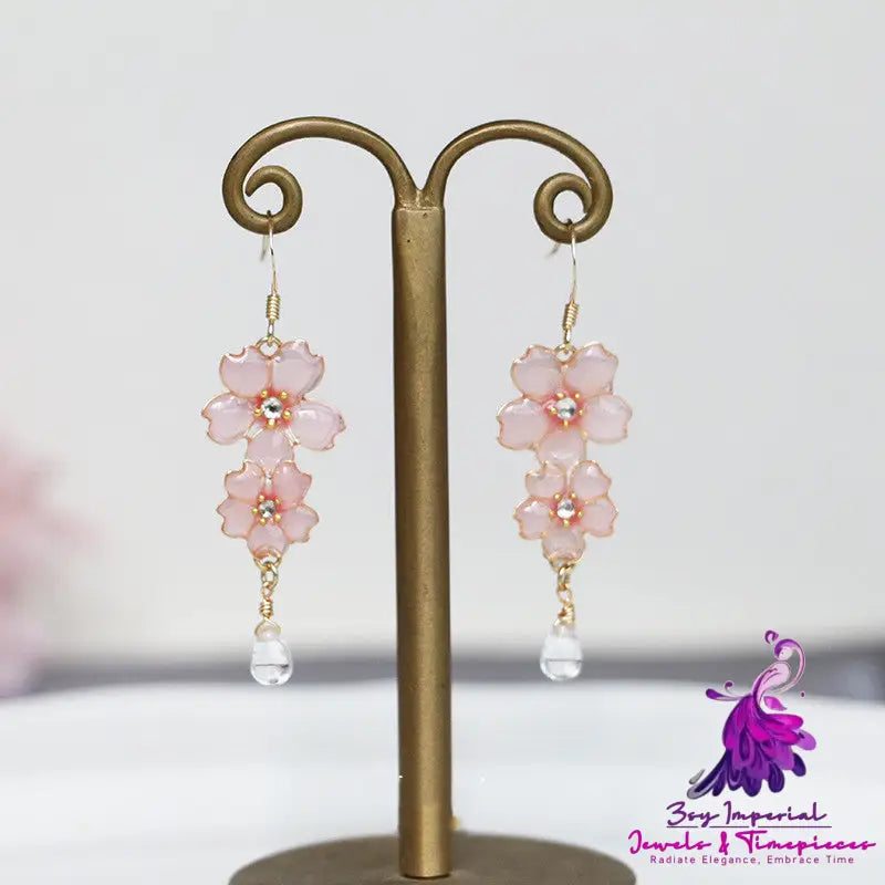 Cherry Blossom Mismatch Earrings