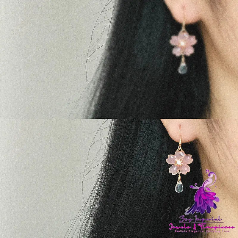 Cherry Blossom Mismatch Earrings