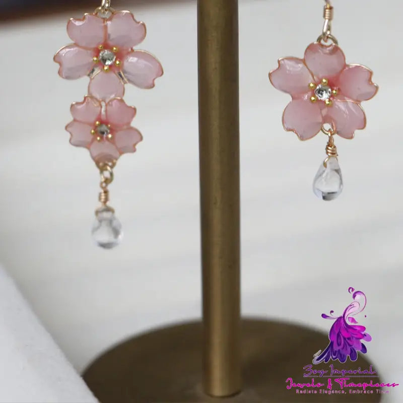 Cherry Blossom Flower Earrings