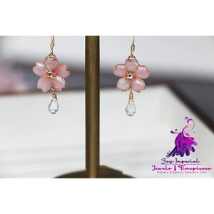 Cherry Blossom Flower Earrings