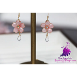 Cherry Blossom Flower Earrings