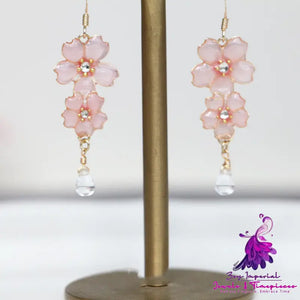 Cherry Blossom Flower Earrings