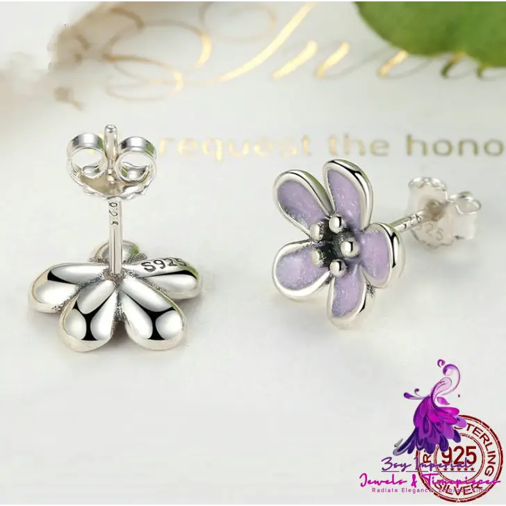 Cherry Blossom Stud Earrings