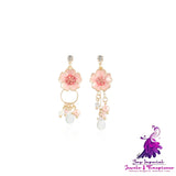 Pure Silver Cherry Blossom Ear Nail