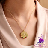 Chic Evil Eye Gold Chain Necklace