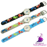 Creative Real Dinosaur Kids’ Watch