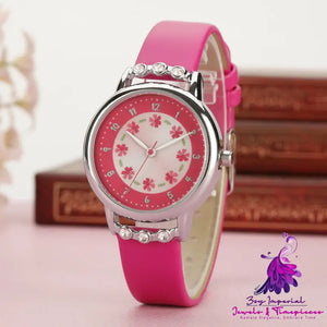 Waterproof Quartz Girls’ Watch