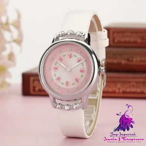 Waterproof Quartz Girls’ Watch