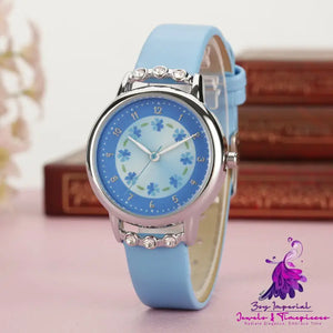 Waterproof Quartz Girls’ Watch