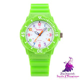 Colorful Jelly Student Sports Watch