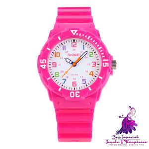 Colorful Jelly Student Sports Watch