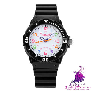 Colorful Jelly Student Sports Watch