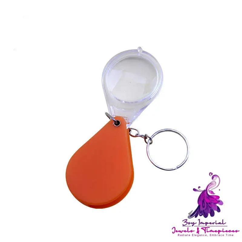 Children’s Portable Keychain Folding Magnifying Glass