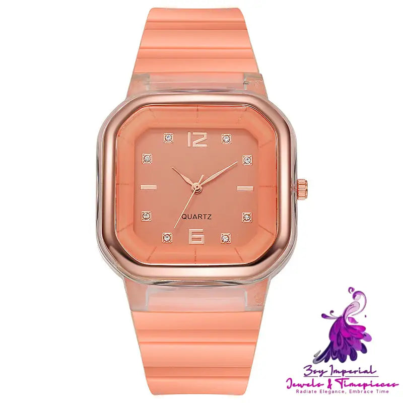 Student Style Trendy Children’s Diamond Watch