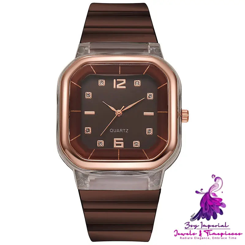 Student Style Trendy Children’s Diamond Watch