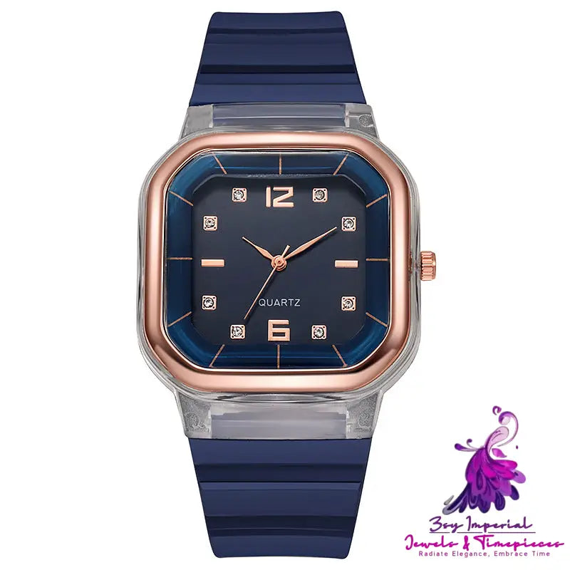 Student Style Trendy Children’s Diamond Watch